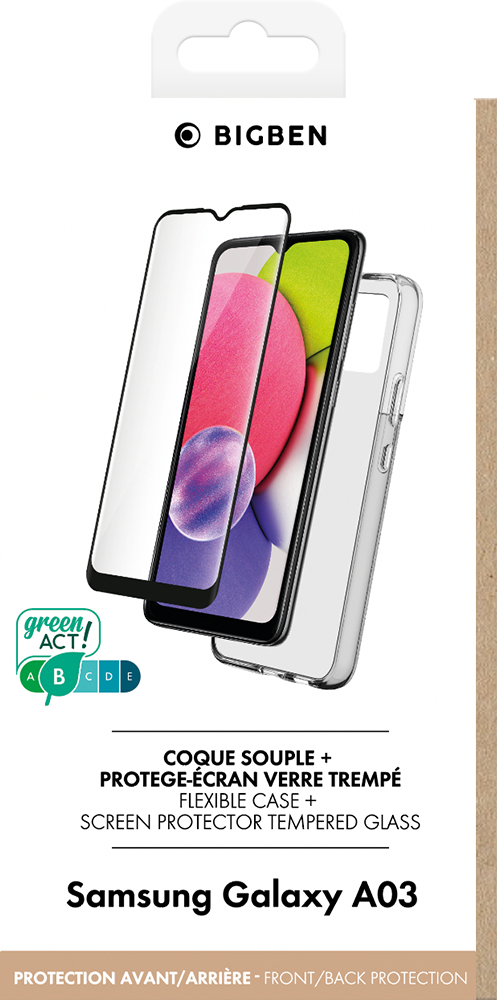 Miniatyrbillede 2 af 2: Bigben Connected PACKSILIVTGA03 mobiltelefon etui 16,5 cm (6.5") Cover Transparent