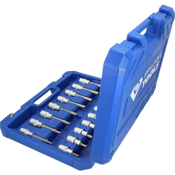 Miniatyrbillede 11 af 17: Brilliant Tools BT022030 stiksæt Topnøglesæt