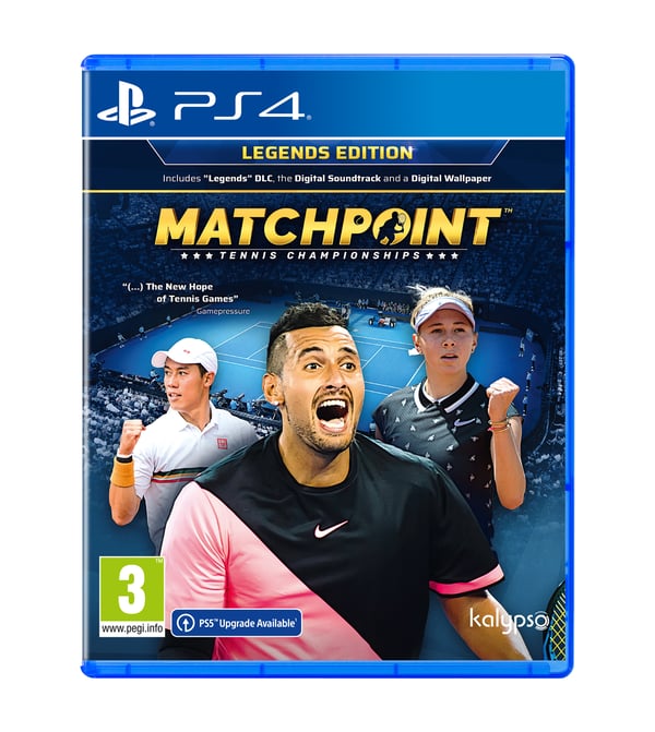 Deep Silver Matchpoint - Tennis Championships Legendary Engelsk PlayStation 4