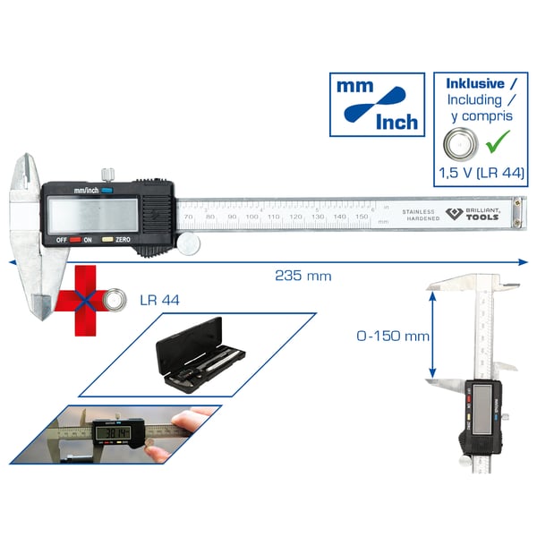 Brilliant Tools BT114900 skydelærer