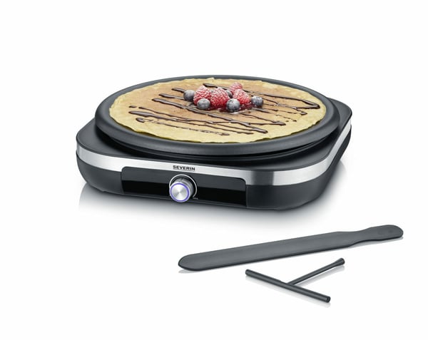 Severin CM 2199 crêpe-pannu 1 kreppi(ä) Musta