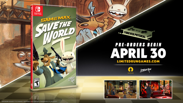 Miniatyrbillede 4 af 4: Limited Run Games Sam & Max Save the World, Switch Standard Engelsk Nintendo Switch