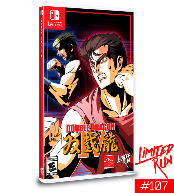 Miniatyrbillede 1 af 4: Limited Run Games Double Dragon IV, Switch Standard Engelsk Nintendo Switch
