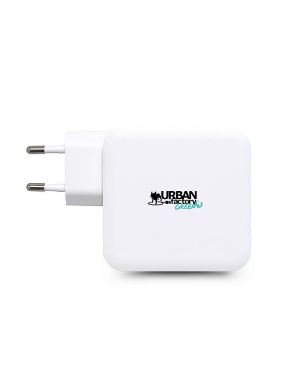 Urban Factory CYCLEE Laptop, Smartphone, Tablet Hvid Vekselstrøm Indendørs