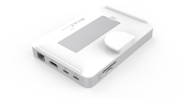 Pikkukuva 1 / 5: LMP 23790 tallennusaseman telakointiasema USB 3.2 Gen 2 (3.1 Gen 2) Type-C Valkoinen, Hopea