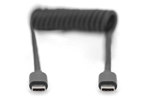 Digitus AK-300431-006-S USB-kablar USB 2.0 1 m USB C 0,48 Gbit/s 60 W Svart