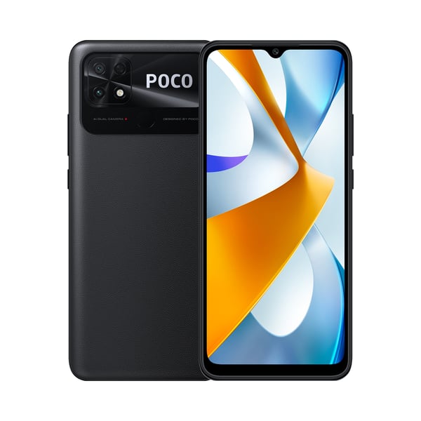 POCO C40 17 cm (6.71") Kaksois-SIM Android 11 4G USB Type-C 3 GB 32 GB 6000 mAh Musta