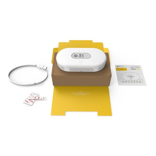 Airthings View Plus multisensor för smarta hem Kabel & Trådlös Bluetooth/Wi-Fi