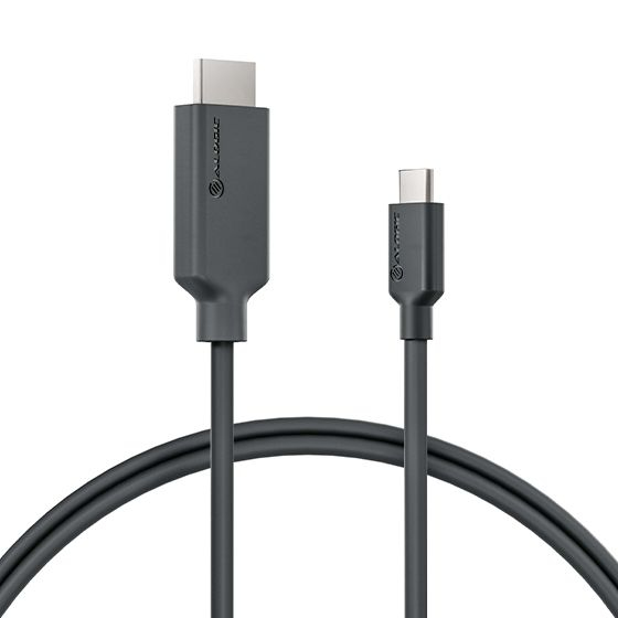 ALOGIC EL2UCHD-02 videokaapeli-adapteri 2 m USB Type-C HDMI Musta