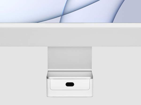 Miniatyrbillede 7 af 10: Rain Design MBASE 24IN IMAC IN WHITE Hvid 61 cm (24")