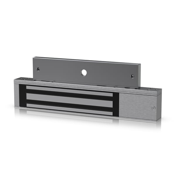 Miniatyrbild 1 av 3: Ubiquiti UA-Lock-Magnetic-270kg elektromagnetiskt lås Svart, Grå