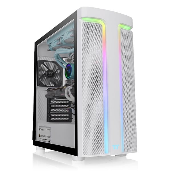 Thermaltake H590 TG ARGB Midi Tower Valkoinen