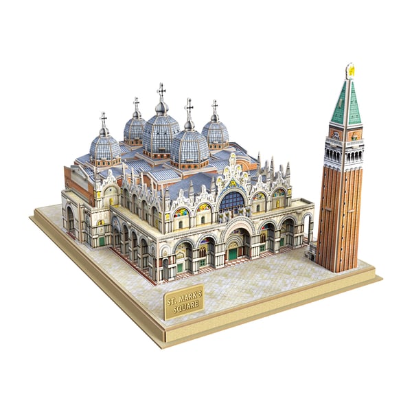 CubicFun St. Marks's Square 3D-pussel 107 styck Byggnader