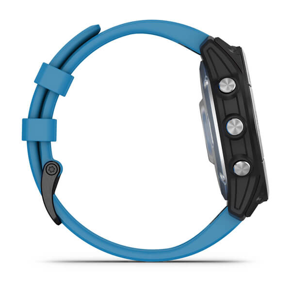Miniatyrbillede 10 af 11: Garmin quatix 7 3,3 cm (1.3") MIP 47 mm Digital 260 x 260 pixel Berøringsskærm Blå Wi-Fi GPS (satellit)