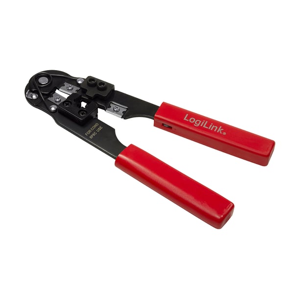 Miniatyrbillede 2 af 7: LogiLink WZ0004 kabelklipper Krympeværktøj Sort, Rød