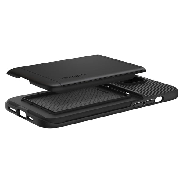 Spigen ACS04911 mobiltelefon etui 17 cm (6.7") Cover Sort