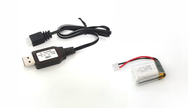 Amewi RC Bil D90X28 Crawler 4WD Li-Po Batteri 300mAh gul/8+