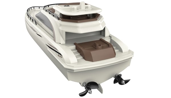 Miniatyrbillede 4 af 7: Amewi Rising Sun Cruise Yacht 380mm - Båd - 8 år - 800 mAh - 452 g
