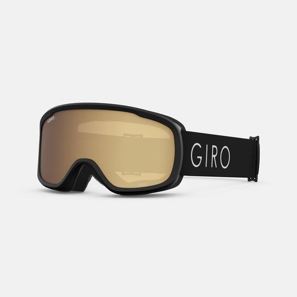 Giro Moxie Flash Goggle vinter sportsbrille Sort Kvinder Guld, Gul Sfærisk linse
