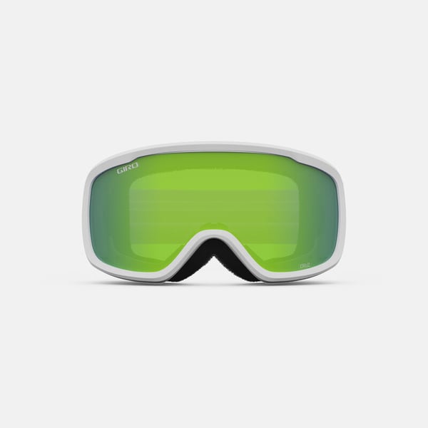 Miniatyrbillede 3 af 4: Giro Cruz Flash Goggle vinter sportsbrille Hvid Unisex Grøn Sfærisk linse