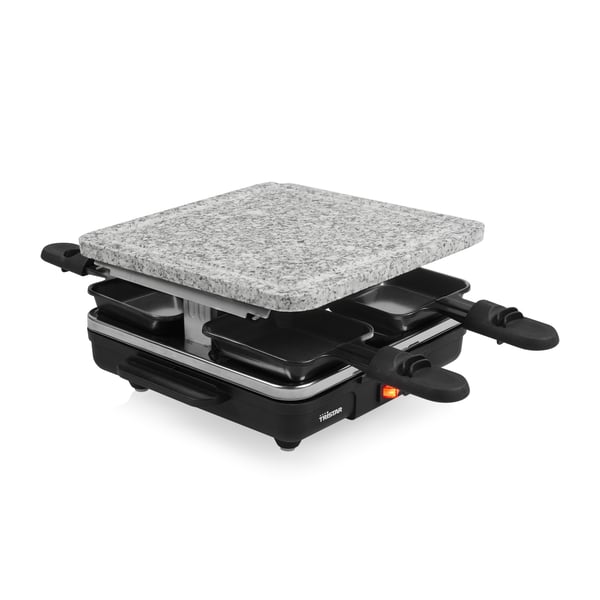Miniatyrbillede 1 af 7: Tristar RA-2745 raclette grill 4 person(er) 600 W Sort