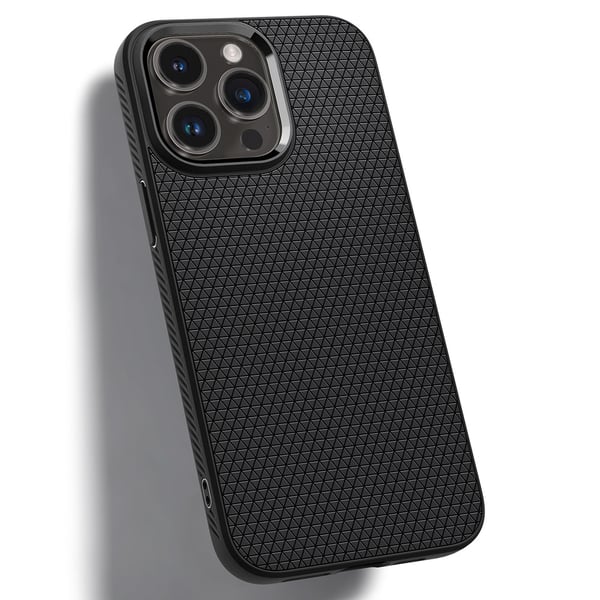 Miniatyrbild 3 av 13: Spigen Liquid Air mobiltelefonfodral 17 cm (6.7") Mobilskal Svart