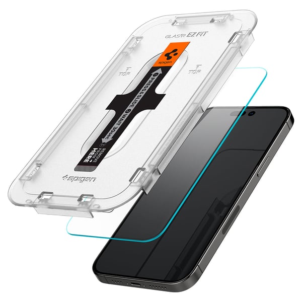 Pikkukuva 13 / 13: Spigen EZ FIT GLAS.tR Kirkas näytönsuoja Apple 1 kpl