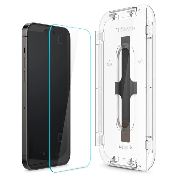 Miniatyrbild 8 av 13: Spigen EZ FIT GLAS.tR Genomskinligt skärmskydd Apple 1 styck
