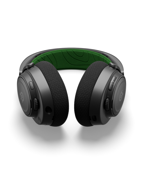 Steelseries Arctis Nova 7X Headset Kabel & trådløs Spil USB Type-C Bluetooth Sort, Grøn Steelseries Arctis Nova 7X Headset Kabel & trådløs Spil USB Type-C Bluetooth Sort, Grøn
