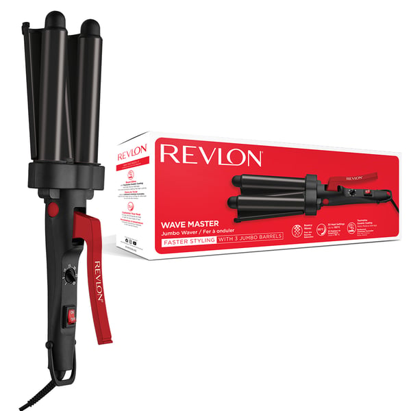 Pikkukuva 4 / 5: Revlon RVIR3056UKE hiustenmuotoilija Hiusten muotoilupakkaus Lämmin Musta, Punainen 2,5 m