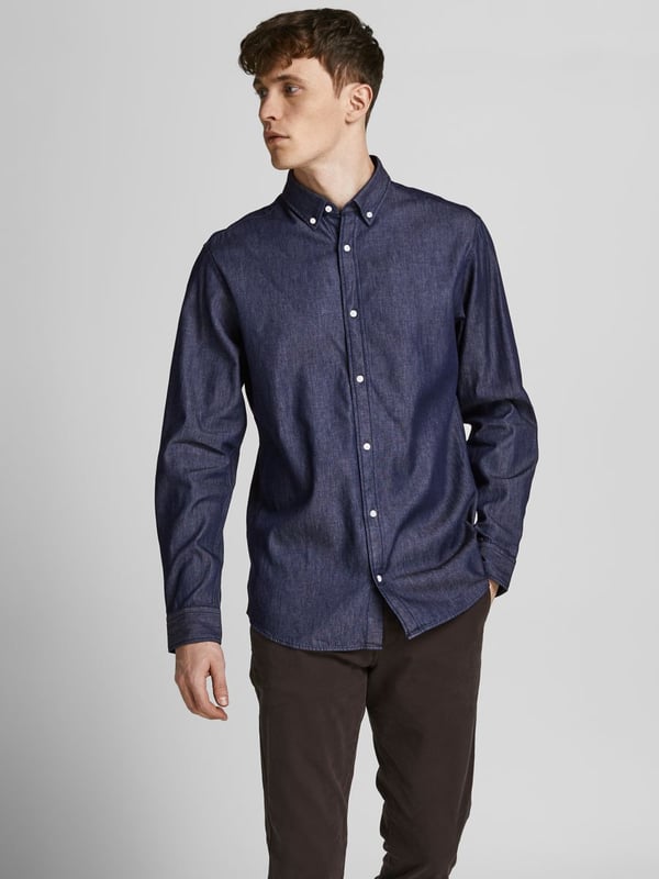 Miniatyrbillede 1 af 7: Jack & Jones 12164676 Skjorte Bomuld