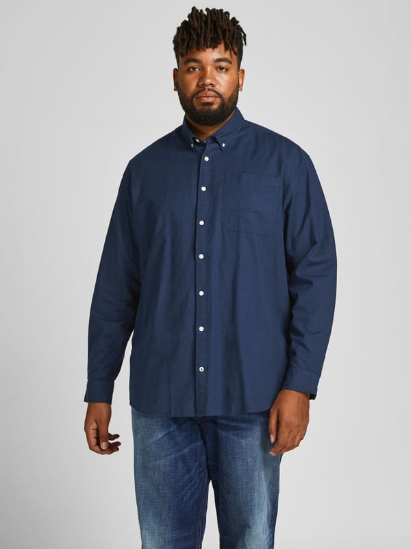Miniatyrbillede 1 af 8: Jack & Jones 12190444 Skjorte Bomuld