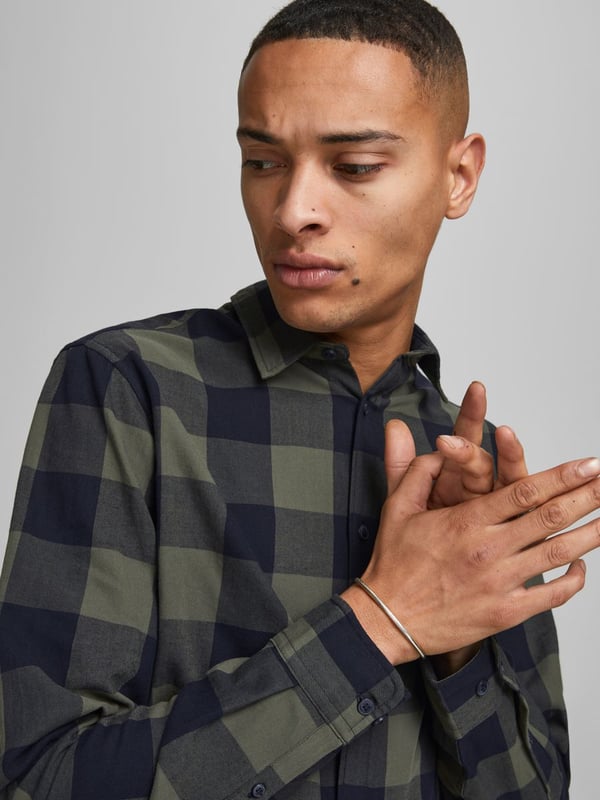 Jack & Jones 12181602 Skjorte Bomuld
