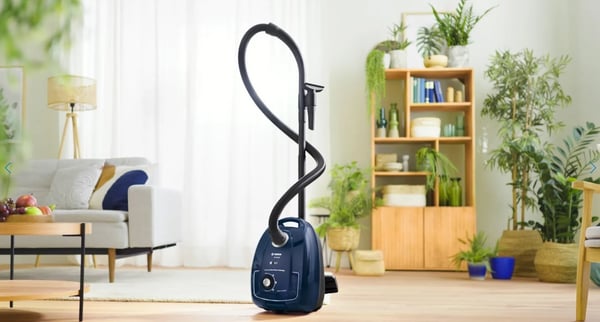 Miniatyrbillede 6 af 10: Bosch Serie 4 BGD38BU2 støvsuger 4 L Tromle vakuum Dry 600 W Støvpose
