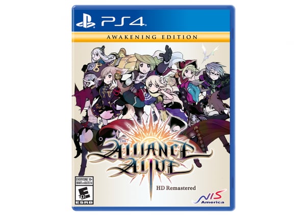NIS America The Alliance Alive HD Remastered Uudistettu Monikielinen PlayStation 4