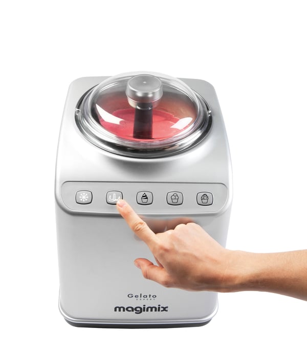 Miniatyrbillede 7 af 9: Magimix 11680 RW Traditionel ismaskine 2 L 180 W Sølv