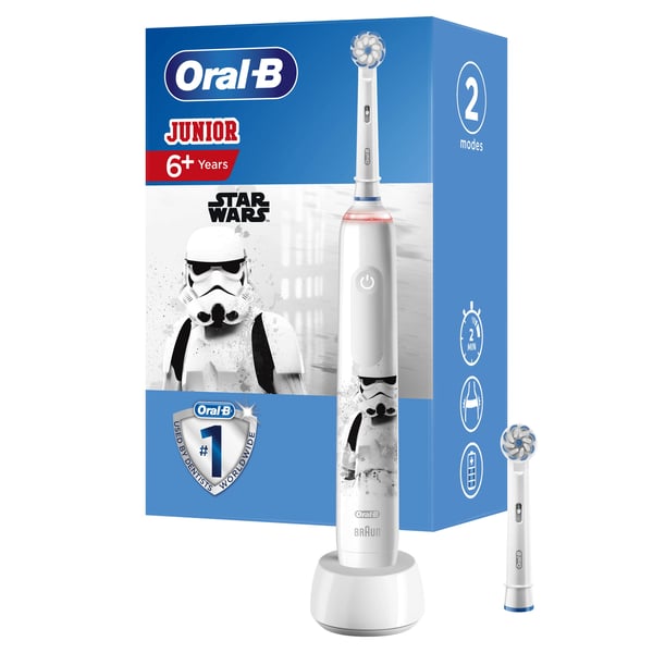 Miniatyrbild 3 av 4: Oral-B Junior Star Wars Barn Oscillerande tandborste Multifärg