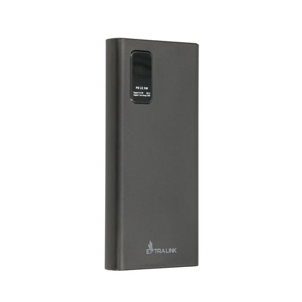 Miniatyrbillede 5 af 7: Extralink EX.19485 powerbank Lithium polymer (LiPo) 10000 mAh Sort