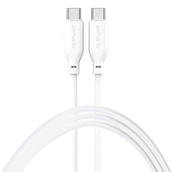 Miniatyrbillede 1 af 7: 4smarts 468761 USB-kabel USB 2.0 1,5 m USB C 0,48 Gbit/sek. 60 W Hvid