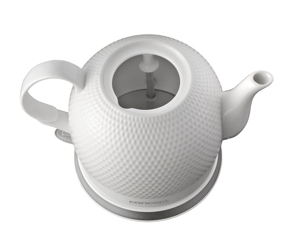 Miniatyrbild 2 av 7: Concept RK0050 vattenkokare 1,2 l 1000 W Vit