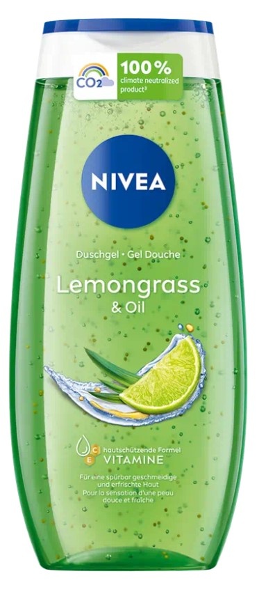 NIVEA Lemongrass & Oil 250 ml Duschgel Kropp Citrongräs NIVEA Lemongrass & Oil 250 ml Duschgel Kropp Citrongräs