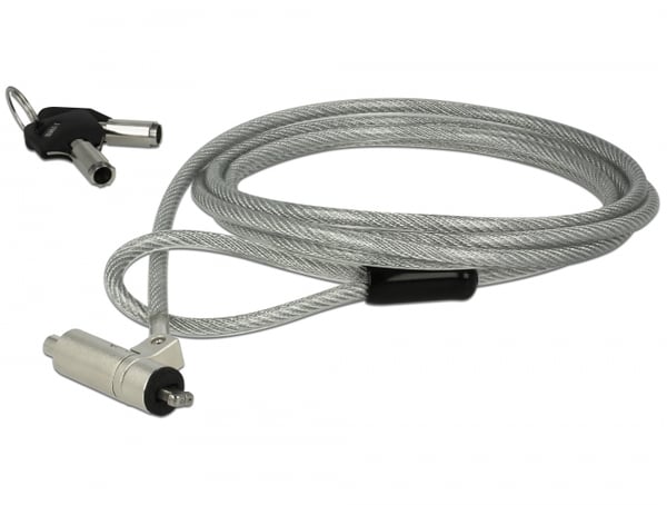 Navilock 20653 kabellås Sølv 1,8 m