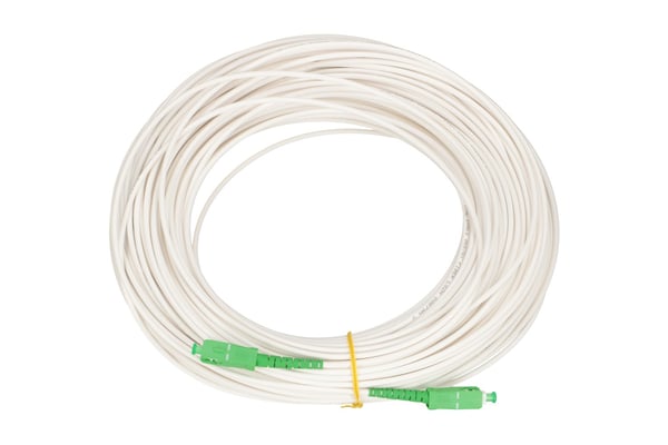 Extralink EX.16286 InfiniBand- ja kuituoptiikkakaapeli 10 m SC FTTH Vihreä, Valkoinen