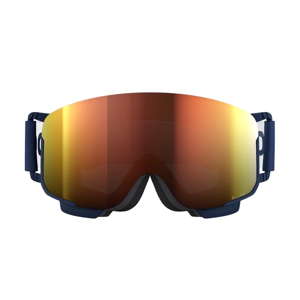 Miniatyrbillede 3 af 4: POC Nexal Mid Clarity vinter sportsbrille Blå Unisex Orange Cylindrisk (flad) linse