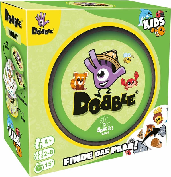 Dobble Kids 15 min. Kortspil Matching