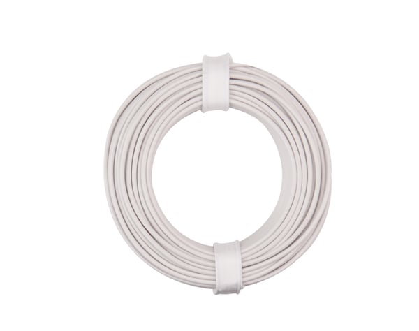Donau 150-015 elektrisk ledning 10 m Hvid