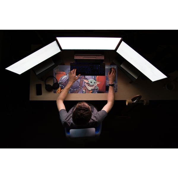 Grupo Erik MGGE013 musemåtte Gaming musemåtte Flerfarvet