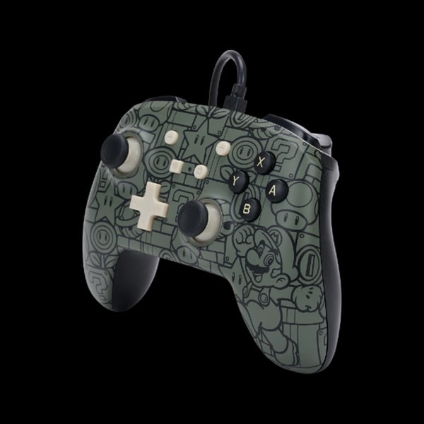 PowerA 1522659-01 spil-controller Sort, Grå USB Gamepad Analog Nintendo Switch