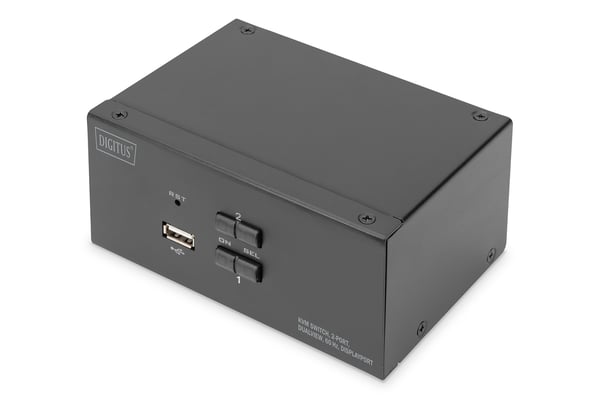 Digitus DS-12862 KVM-switchar Svart