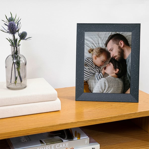 Miniatyrbild 2 av 8: Aura UKA700-BLK digitala fotoramar Grå 24,6 cm (9.7") Wi-Fi